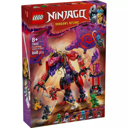 LEGO® NINJAGO®: Thunderfang Dragon of Chaos (71832)