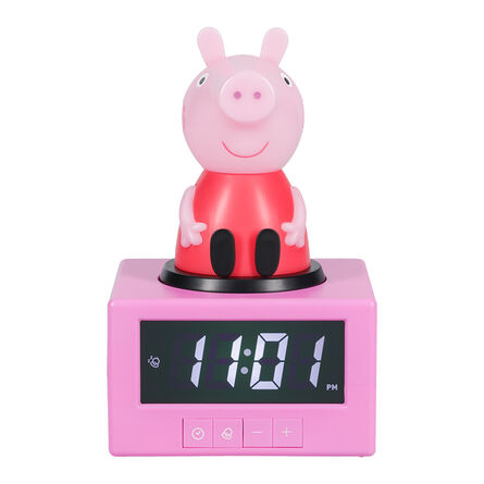 Επιτραπέζιο Ρολόι με Ξυπνητήρι Paladone Icons: Peppa Pig - Alarm Clock (PP12729PP)
