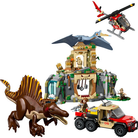 LEGO® Jurassic World: Spinosaurus & Quetzalcoatlus Air Mission (76976)