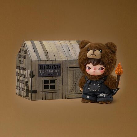 Φιγούρα POP MART Hirono Living Wild-Fight for Joy Plush Doll