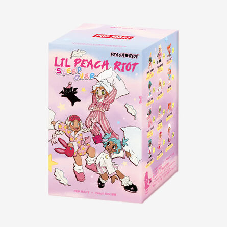 Φιγούρα Pop Mart Lil Peach Riot Sleepover Blind Box Series 1τμχ Τυχαία Επιλογή