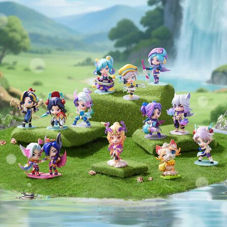 Φιγούρα POP MART Fight For The Golden Spatula: Mini Figure: Chibi: Series 2 Figure(1pc)  1τμχ Τυχαία Επιλογή