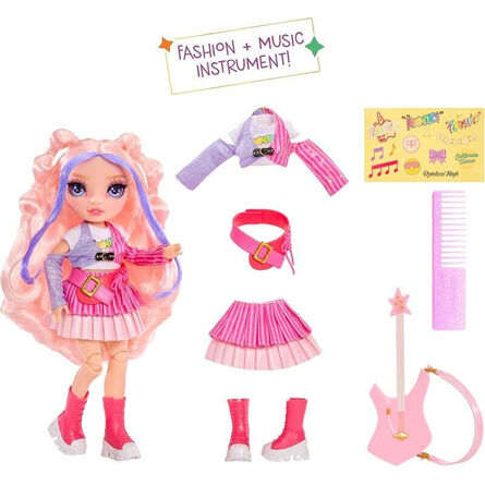 MGA Rainbow High: The Jr.High Rock Band - Bella Parker Doll (565659)