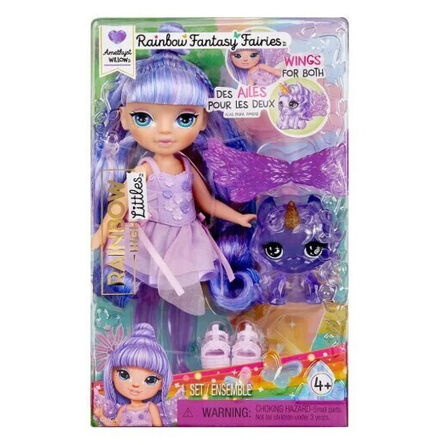 MGA Rainbow High: Rainbow Fantasy Fairies - Amethyst Willow Doll (543435)