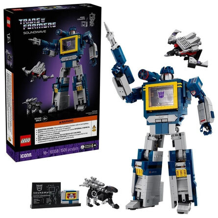 LEGO® Icons: Transformers - Soundwave (10358)