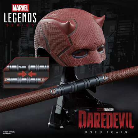 Ρέπλικα Marvel  Helmet & Billy club Premium roleplay Daredevil Legend Series