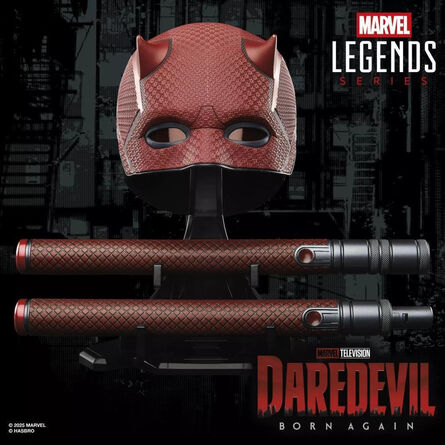 Ρέπλικα Marvel  Helmet & Billy club Premium roleplay Daredevil Legend Series