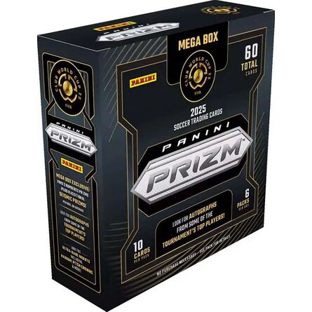 Panini 2025 Prizm FIFA Club World Cup Soccer Mega Box