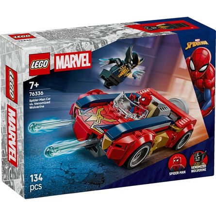 LEGO® Marvel Spider-Man Car vs. Venomized Wolverine (76336)