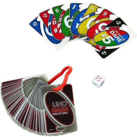 Επιτραπέζιο Παιχνίδι Mattel Uno: Uno Dare Adults Only (Greek Language) (JNL31)