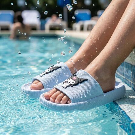 Hello Kitty Kuromi Flip Flops