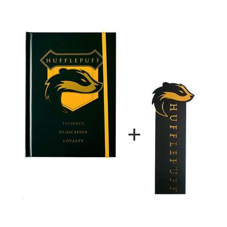 Σημειωματάριο και Σελιδοδείκτης Harry Potter Hufflepuff Crest