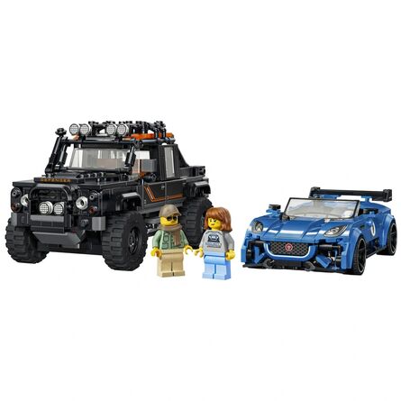 LEGO® Speed Champions: Jaguar Project 7 & Land Rover Defender (77264)