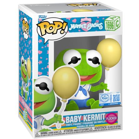 Φιγούρα Funko Pop! Muppet Babies - Baby Kermit Flocked (Special Edition)