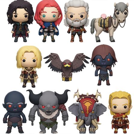 Μπρελόκ Lord Of The Rings War of Rohirim 3D Foam Clip (1pc) (Τυχαία Επιλογή)