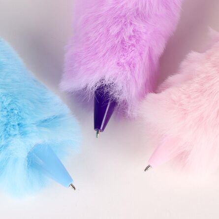 Στυλό Hello Kitty Plush Pen Χνουδωτό 1τμχ Τυχαία Επιλογή