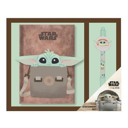 Star Wars Mandalorian Grogu Stationary Set