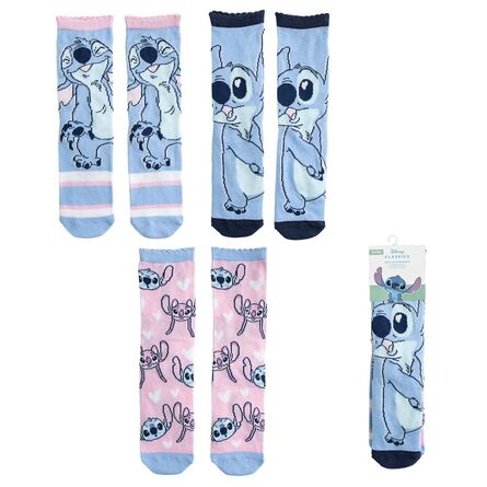 Κάλτσες 3τμχ Disney Stitch Kids Socks 3pieces Love