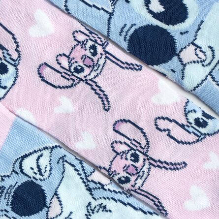 Κάλτσες 3τμχ Disney Stitch Kids Socks 3pieces Love