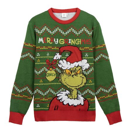 Χριστουγεννιάτικο Πουλόβερ Disney Knitted Jersey Christmas Grinch (Ugly Sweater)