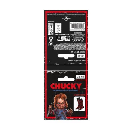 Κάλτσες Chucky (Child/s Play) Logo Socks
