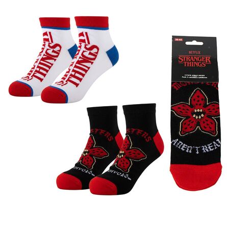 Stranger Things Short Socks