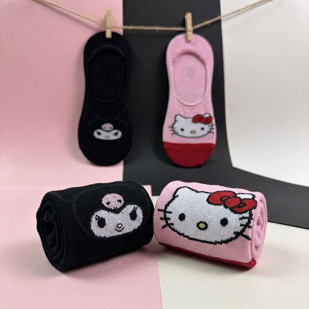 Hello Kitty Pinkies 2Pack Socks