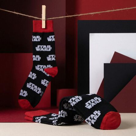 Star Wars Logo Socks