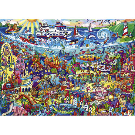 Puzzle 29839 Tr Berman Magic Sea 1000 Pieces