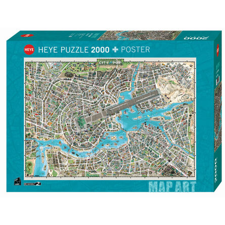 Παζλ 29844 St Maps City Of Pop 2000 Κομμάτια