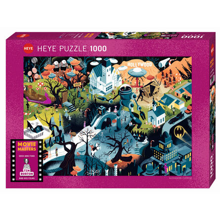 Puzzle 29882 St Movie Masters Tim Burton Films 1000 Pieces