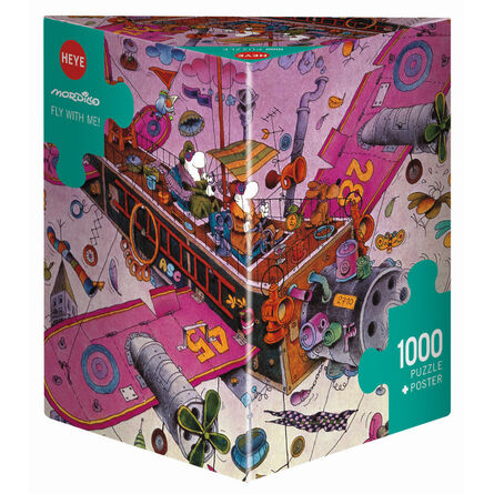 Puzzle 29887 Tr Mordillo Fly With Me! 1000 Pieces