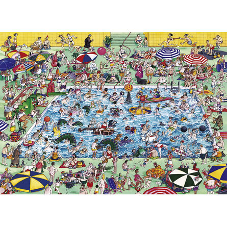 Puzzle 29904 St Cartoon Classics Cool Down! 1000 Pieces