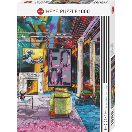 Puzzle 29974 St Home Room With Wave 1000 Pieces