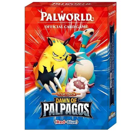 Palword TD01 Dawn Of Palpagos Red Blue Deck