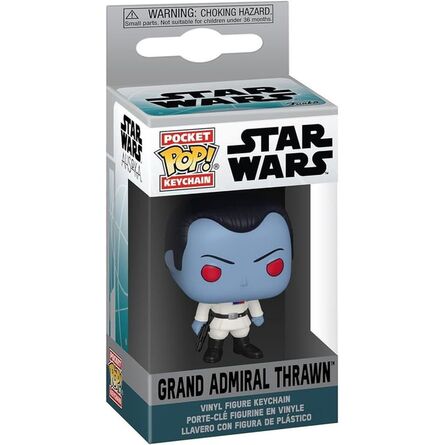 Μπρελόκ Funko Pocket Pop! Disney Star Wars Ahsoka S2 Grand Admiral Thrawn