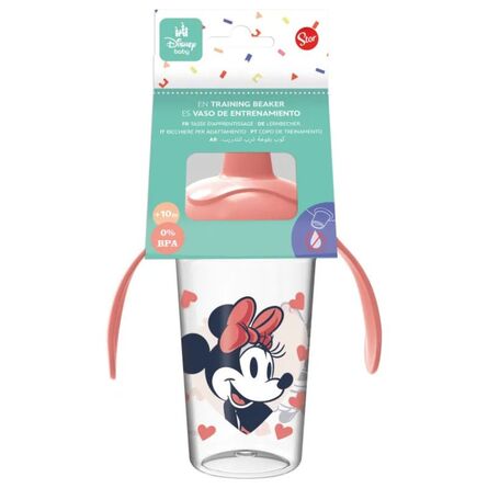 Παιδικό Ποτήρι Disney Minnie Mouse Heart Full Toddler Easy Training Cup