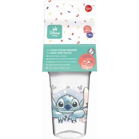 Παιδικό Ποτήρι Disney Stitch Cuddle Me Toddler Flexi Straw Cup