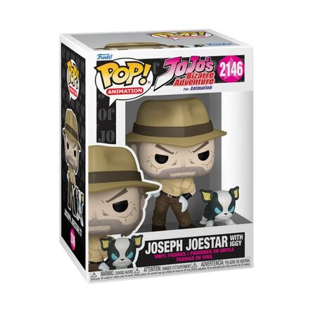 Φιγούρα Funko Pop! JoJo's Bizarre Adventure - Joseph Joestar with Iggy