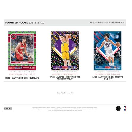 Panini 2024-2025 Haunted Hoops Basketball Halloween Treat Box