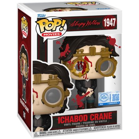 Funko Pop! Sleepy Hollow – Ichabod Crane Versione Bloody (Esclusiva EE) – Figura In Vinile Da Collezione, Alta 10 Cm