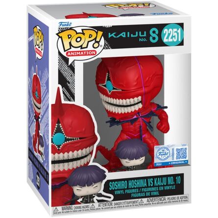 Φιγούρα Funko Pop! Kaiju No.8 - Soshiro Hoshina vs. Kaiju No.10 (Special Edition)