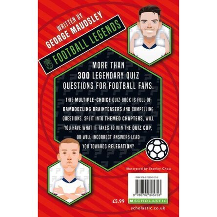 Football Legends Quiz Book