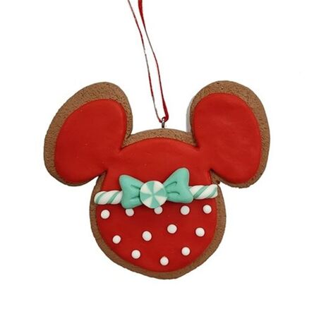 Χριστουγεννιάτικο Στολίδι Gingerbread Mickey 2D Ear Ornament