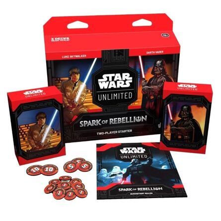 Star Wars Unlimited Spark of Rebellion Two-Player Starter Pack