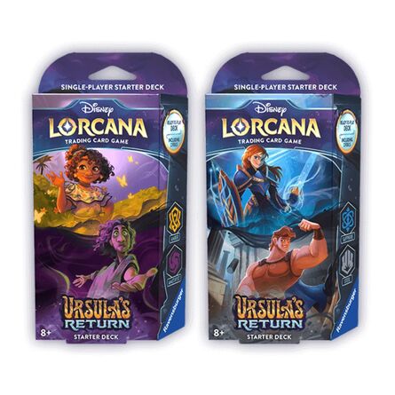 Disney Lorcana Chapter 4 Ursula's Return Starter Box Τυχαία Επιλογή 1 Κουτί
