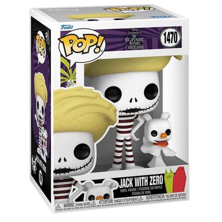 Funko Pop! Disney: The Nightmare Before Christmas Jack with Zero (Beach)
