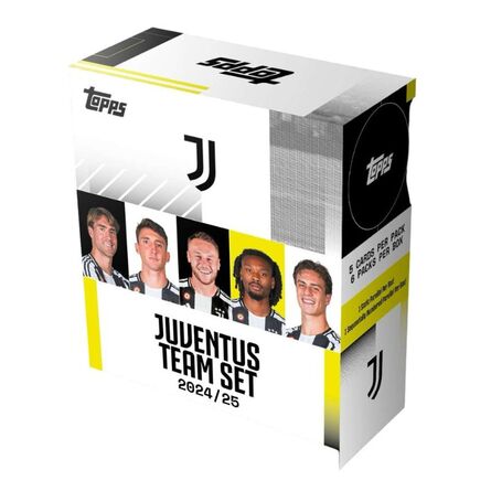Topps Juventus 2024-25 Official Team Set Box