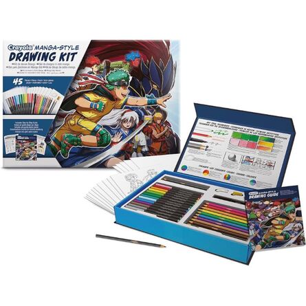 Σετ Ζωγραφικής Giochi Preziosi Crayola: Manga Style (04-2938)