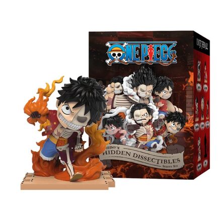 Mighty Jaxx One Piece Luffy Gears Freeny's Hidden Dissectibles 1pc Random Pick